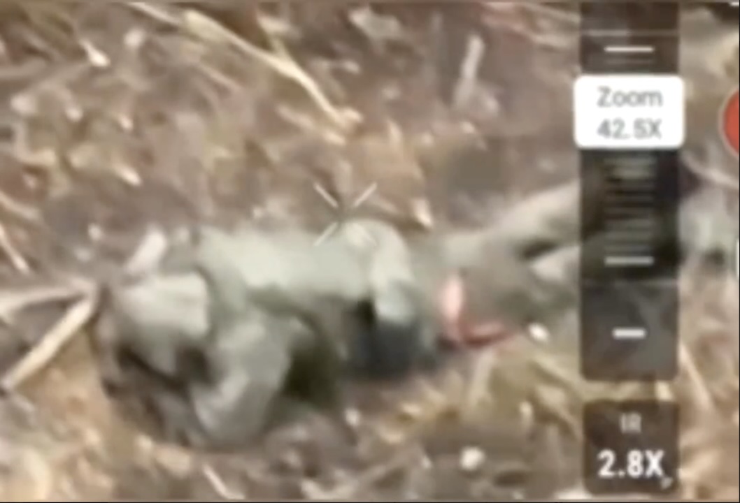Russian soldier puts his grenade under himself and detonates swiftly