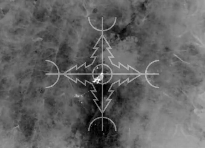 Thermal view of Russian soldier shooting himself in the head on full auto moments before drone dropped grenade hits nearby