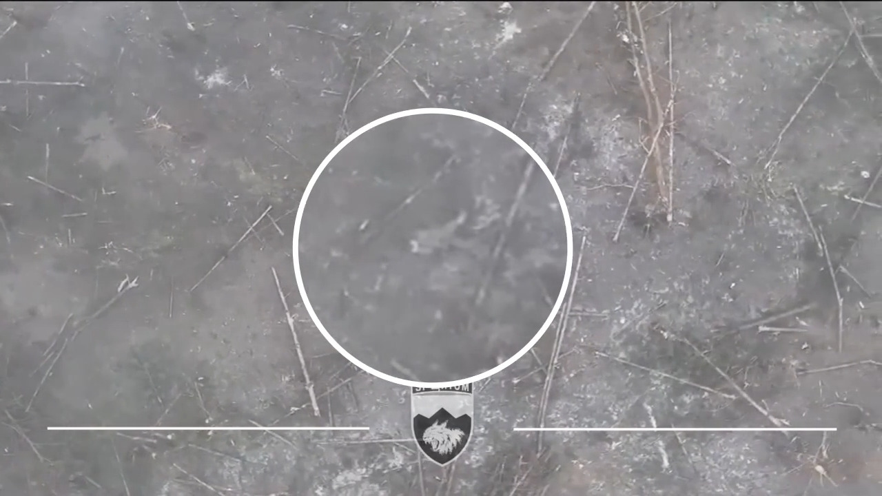 Russian soldier fleeing from drone decides to commit suicide with hand grenade