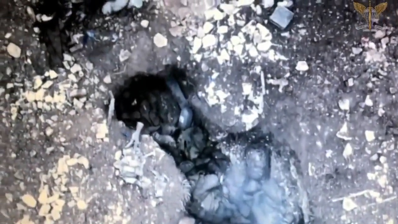 Wounded Russian in foxhole kills himself with a grenade