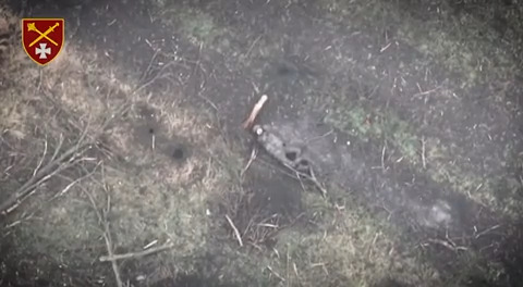 Wounded Russian soldier takes his own life with a grenade