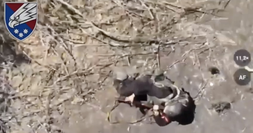 Russian with severed foot chooses to shoot himself